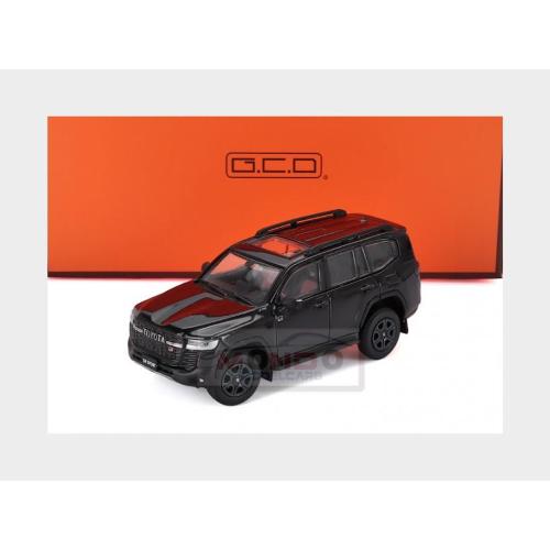 1:64 GCD-MODELS Toyota Land Cruiser 300 2024 Black KS-042-158
