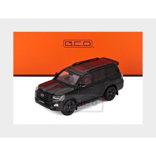 1:64 GCD-MODELS Toyota Land Cruiser (200) Lhd 2015 Black KS-072-334