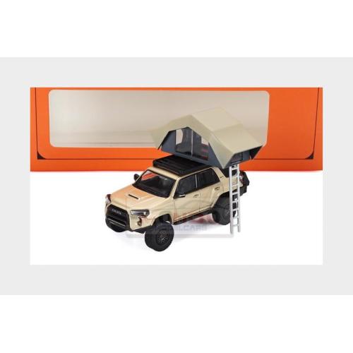 1:64 GCD-MODELS Toyota 4Runner Trd Pro Overland 2018 Champagne KS-080-534