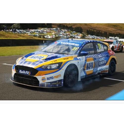 1:43 SPARK Ford England Focus Team Napa Racing Uk #116 Knockhill Btcc 2025 Ashley Sutton UK028
