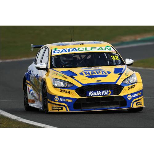 1:43 SPARK Ford England Focus Team Napa Racing Uk #32 Winner Race 2 Snetterton Btcc 2025 Daniel Rowbottom UK029
