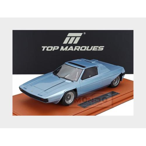 1:18 TOPMARQUES Ferrari 308 Gt Bertone Rainbow 1976 Light Blue Met TOP142A