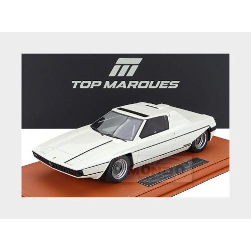1:18 TOPMARQUES Ferrari 308 Gt Bertone Rainbow 1976 White TOP142B