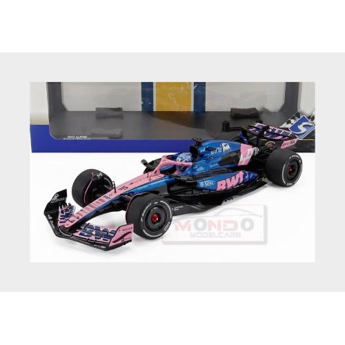1:18 SOLIDO Alpine F1 A525 Team Bwt Alpine #10 Bahrain Gp 2025 Pierre Gasly Black Blue Pink SL1818901