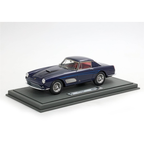 1:18 BBR Ferrari 410 Superamerica Serie Iii Sn 1387 Sa Dark Metal Blue With Showcase BBR1865A-VET