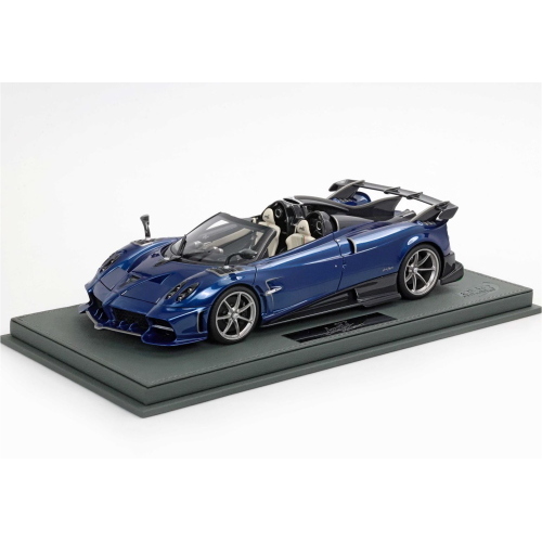 1:18 BBR Pagani Imola Roadster Dark Blue With Showcase P18250B-VET