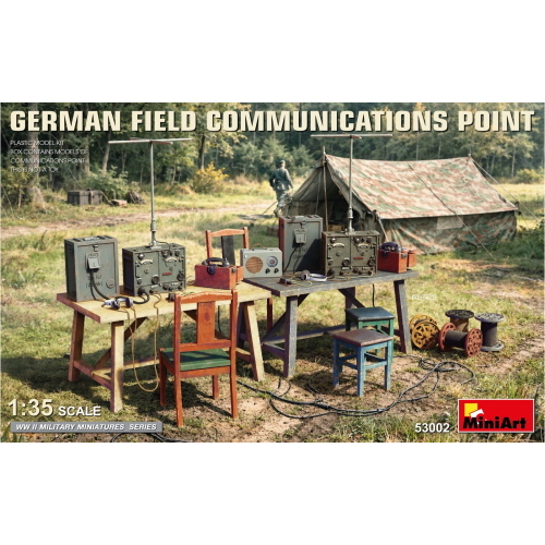 1:35 MINIART German Field Communications Point Kit MA53002