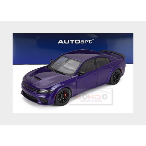 1:18 AUTOART Dodge Charger Scat Pack Widebody Coupe 2023 Purple AA71757