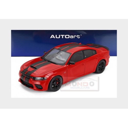 1:18 AUTOART Dodge Charger Scat Pack Widebody Coupe 2023 Tor Red AA71759
