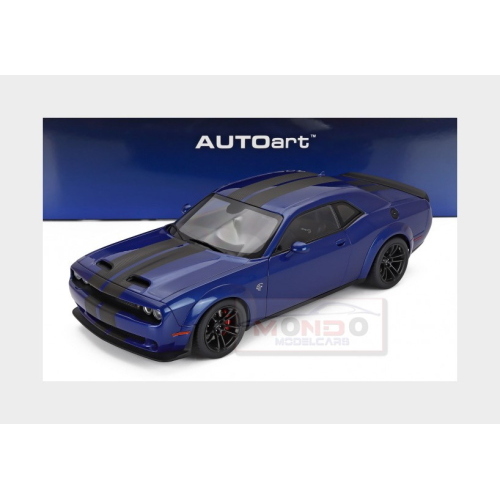 1:18 AUTOART Dodge Challenger Srt Jailbreak Coupe 2022 Blue AA71763