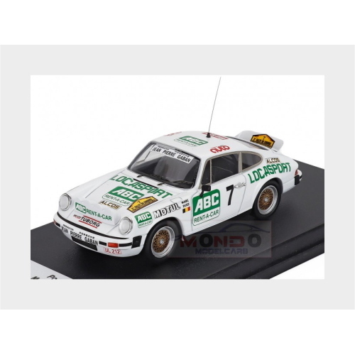1:43 TROFEU Porsche 911 Sc Coupe #7 Winner Rally Condroz 1981 Marc Duez Willy Lux White Green TRFDSN373
