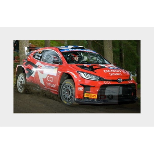 1:43 SPARK Toyota Yaris Gr Rally2 Hybrid Team Toyota Gazoo Racing Wrt #39 6Th Rally Finland 2024 Jari Matti Latvala Juho Hanninen Red S6879