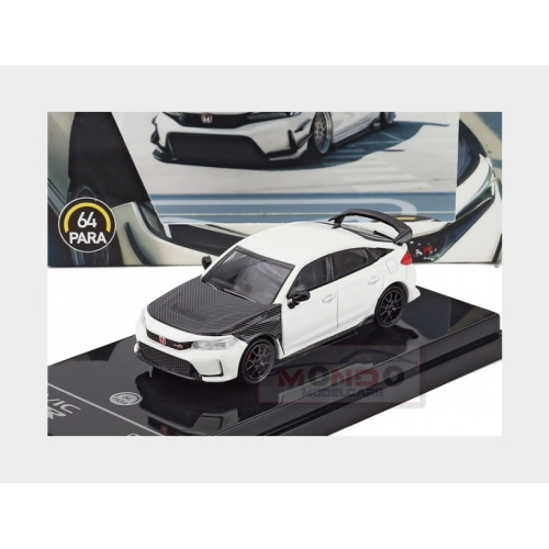 1:64 PARAGON Honda Civic Type-R (Fl5) Lhd 2023 White Black PA-55590