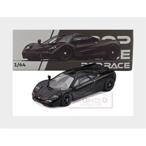 1:64 POP-RACE-LIMITED Mclaren F-1 Road Car 1993 Black PR640230