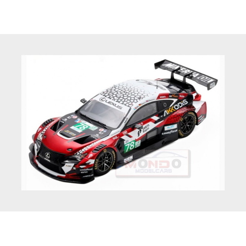 1:18 SPARK Lexus Rc F Gt3 5.0L V8 Team Akkodis Asp #78 24H Le Mans 2025 Finn Gehrsitz Jack Hawksworth Arnold Robin 18S1076