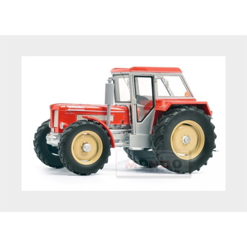 1:32 SCHUCO Schluter Super 950V Tractor Wit Cabine 1979 Red Silver 32U00028