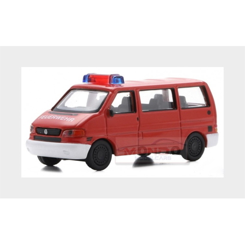 1:87 SCHUCO Volkswagen T4 Minibus Feuerwehr 2000 Red 87U00032