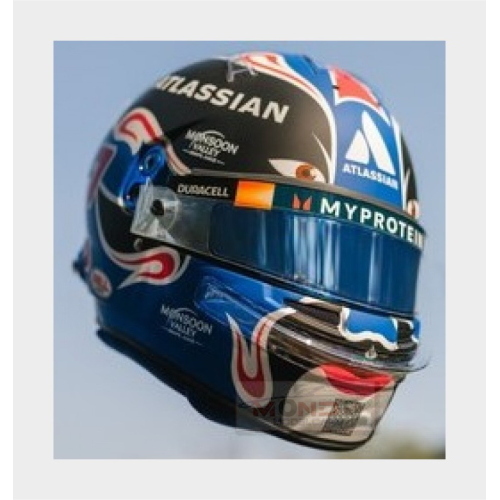 1:5 SPARK Bell Helmet Casco Helmet F1 Alex Albon Team Atlassian Williams Racing #23 China Gp 2025 5HF201