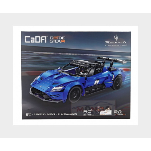 1:16 CADA Maserati Gt2 549 Pcs Blue Black DBLC57013W