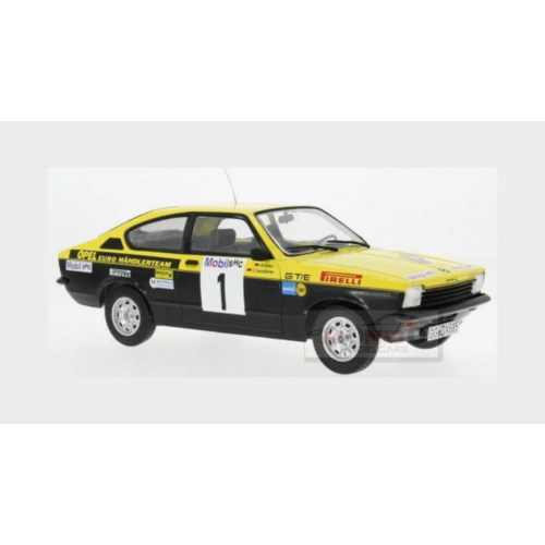 1:18 MCG Opel Kadett C Coupe 1973 Gt/E #1 3Rd Rally Westfalen 1977 Walter Rohrl Hanno Menne Yellow Black MCG18651R