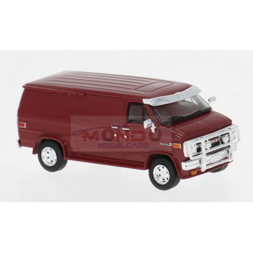 1:87 BREKINA PLAST Gmc Vandura Dunkelrot 1983  BRE18259