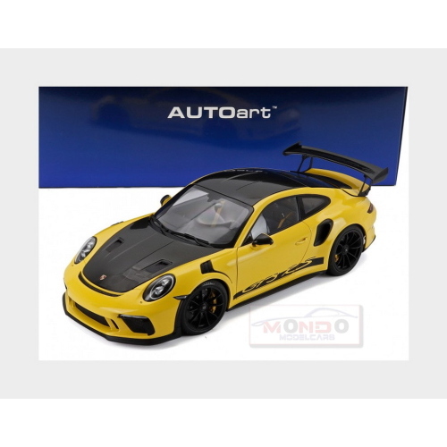 1:18 AUTOART Porsche 911 991-2 Gt3 Rs Coupe Weissach Package 2017 Racing Yellow AA78178