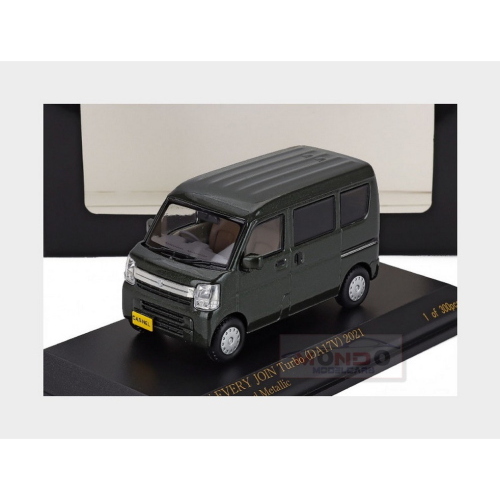 1:43 CAR-NEL Suzuki Every Join Turbo (Da17V) Minibus 2021 Green Met CN432103