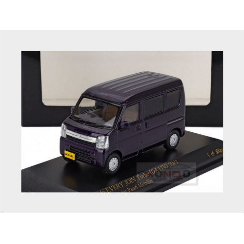 1:43 CAR-NEL Suzuki Every Join Turbo (Da17V) Minibus 2021 Purple CN432105