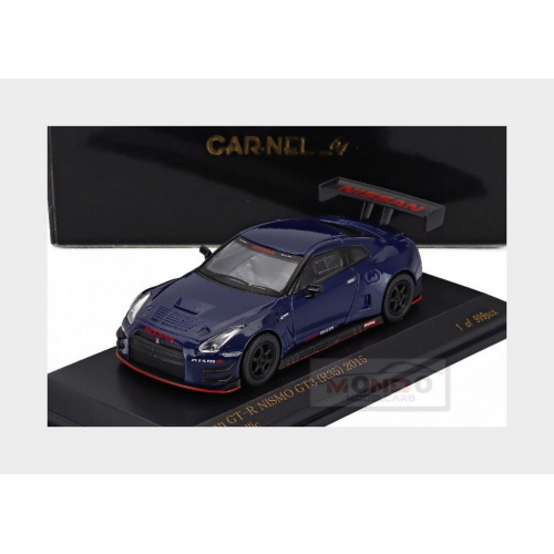 1:64 CAR-NEL Nissan Gt-R (R35) Nismo Gt3 2015 Blue CN640020