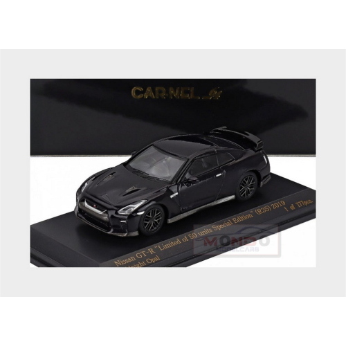 1:64 CAR-NEL Nissan Gt-R (R35) 2019 Limited Of 50 Units Special Edition Black CN640033