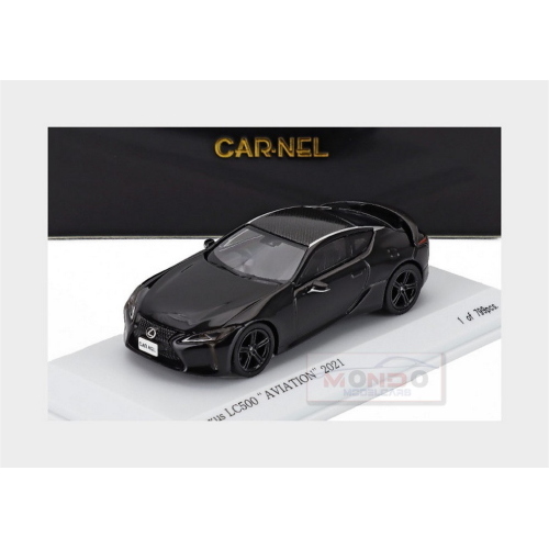 1:64 CAR-NEL Lexus Lc500 Aviation 2021 Black CN640044