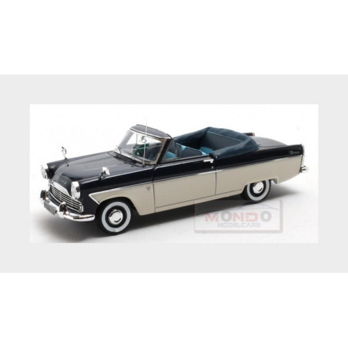 1:43 MATRIX Ford England Zodiac Mkii 206E Cabriolet Open 1958 Blue White MX40603-163