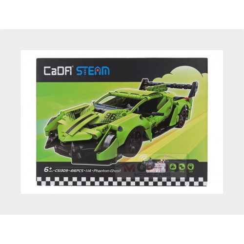1:16 Cada Rc Supper Car 416 Pcs Light Green DBLC51309W