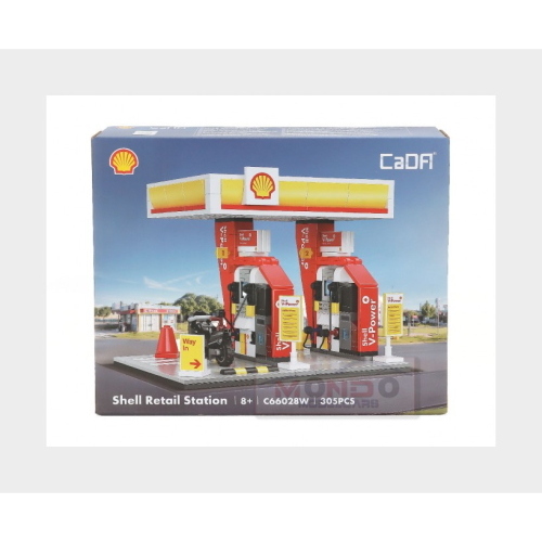 Cada Shell Retail Station Mini 305 Pcs DBLC66028W