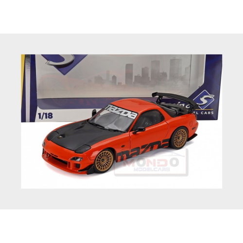 1:18 SOLIDO Mazda Rx-7 (Fd3Rs) Works Coupe 1999 Orange SL1810604