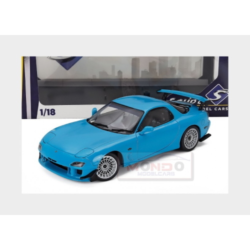 1:18 SOLIDO Mazda Rx-7 (Fd3Rs) Works Coupe 1999 Blue SL1810608