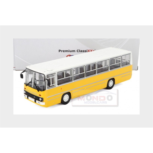 1:43 PREMIUM CLASSIXXS Ikarus 260-06 Autobus 1975 White Yellow PCL47218