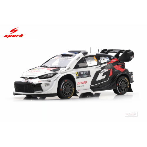 1:43 SPARK Toyota Yaris Gr Hybrid Rally1 Team Toyota Gazoo Racing Wrt #5 4Th Rally Safari 2025 Sami Pajari Marko Salminen S6903