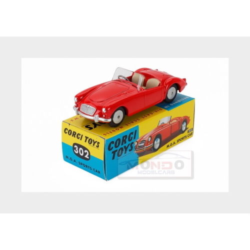 1:43 CORGI Mg Mga Sports Car Spider 1961 Red 302-CD54321037