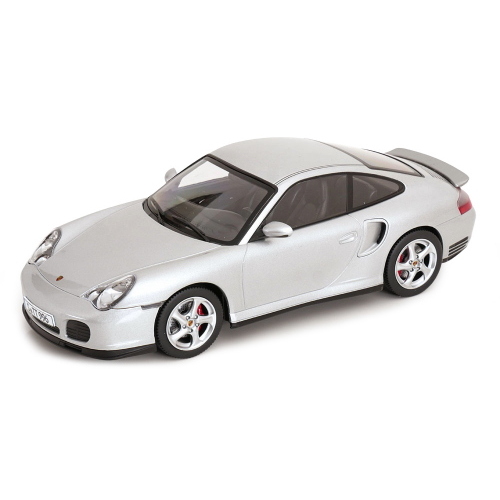 1:18 KK SCALE Porsche 911 996 Turbo Coupe 2000 Silver KKDC181471