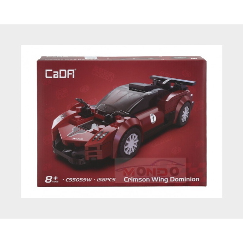 1:32 Cada Crimson Wing Racer 158 Pcs Red Black DBLC55059W