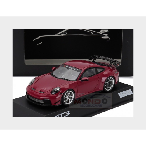 1:43 SPARK Porsche 911 992-2 Gt3 Coupe Manthey Kit 2024 Ruby Star WAP0203030TGT3