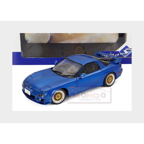 1:18 SOLIDO Mazda Rx-7 (Fd3S) Coupe 1999 Blue Met SL1810611