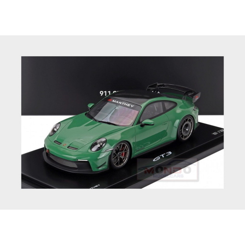 1:18 SPARK Porsche 911 992-2 Gt3 Coupe Manthey Kit 2024 Con Vetrina With Showcase Auratium Green WAP0213030TGT3