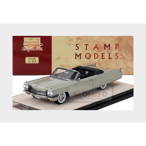 1:43 STAMP-MODELS Cadillac Eldorado Biarritz Cabriolet Open 1963 Ivory STM63005