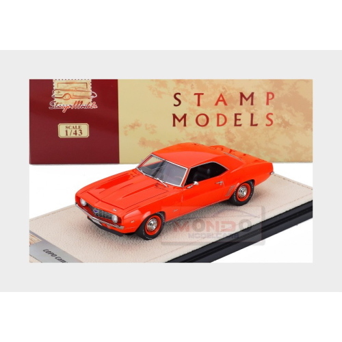1:43 STAMP-MODELS Chevrolet Camaro Copo Zl1 Coupe 1969 Orange STM691012