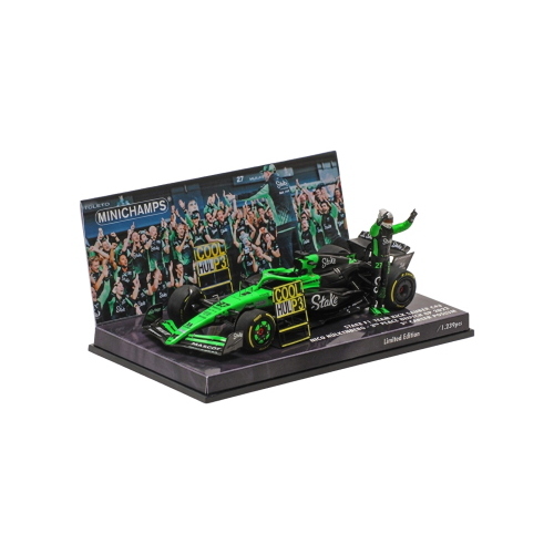 1:43 MINICHAMPS Stake Sauber C45 Niko Huelkenberg 3Rd Place Silverstone Gp 2025 1St Podium 417251227