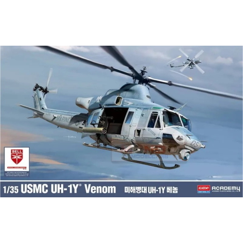 1:35 ACADEMY Usmc Uh-1Y Venom Kit AC12138