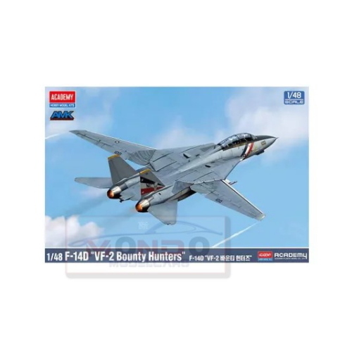 1:48 ACADEMY F-14D "Vf-2 Bounty Hunters Kit AC12370