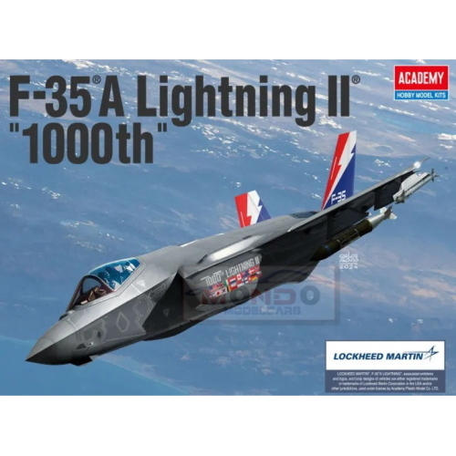 1:72 ACADEMY F-35A Lightning Ii "1000Th" Kit AC12591